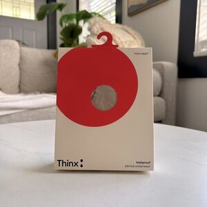 NWT Thinx Breathable Hiphugger Period Underwear - Brush (Beige) - Size M